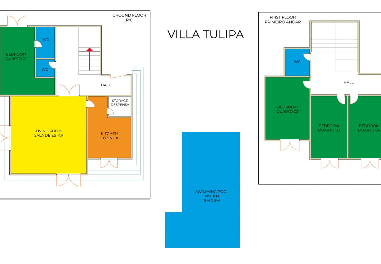 Villa in Albufeira - Villa Tulipa | 4 Bedrooms | Private Swimming Pool | Albufeira